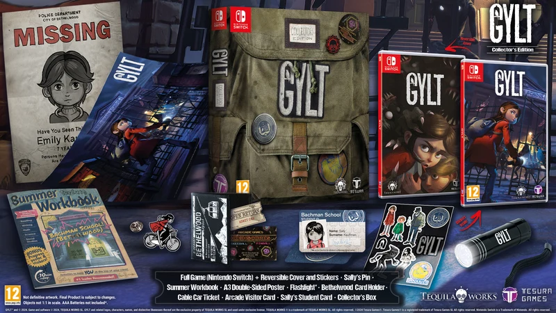 Gylt Collector's Edition Nintendo Switch Edizione Europea - Completamente in Italiano