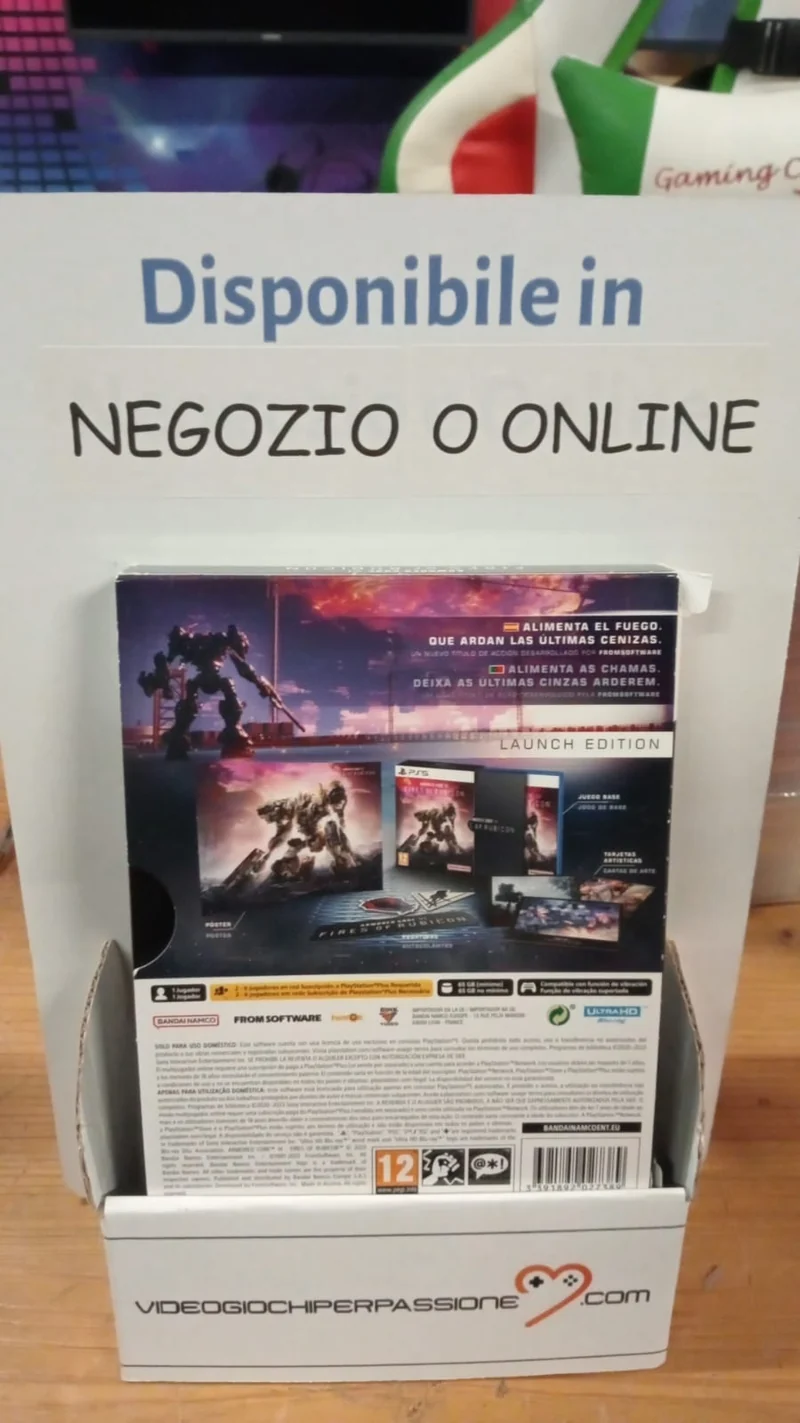 Armored Core VI Fires of Rubicon Day 1 Edition Playstation 5 Edizione Spagnola/Portogallo [USATO]
