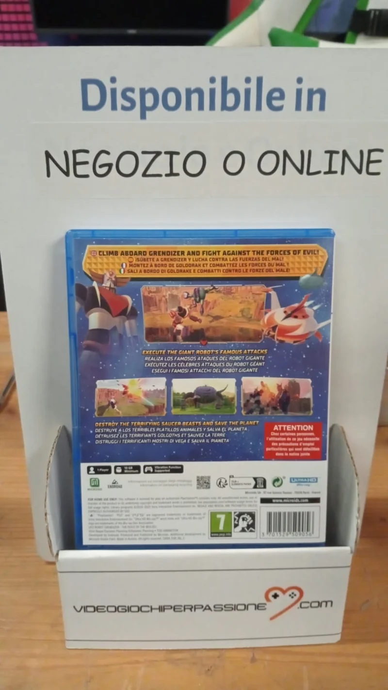 Ufo Robot Goldrake - Il Banchetto Dei Lupi- Playstation 5 Edizione Italiana [USATO]