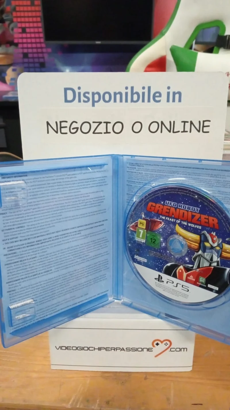 Ufo Robot Goldrake - Il Banchetto Dei Lupi- Playstation 5 Edizione Italiana [USATO]