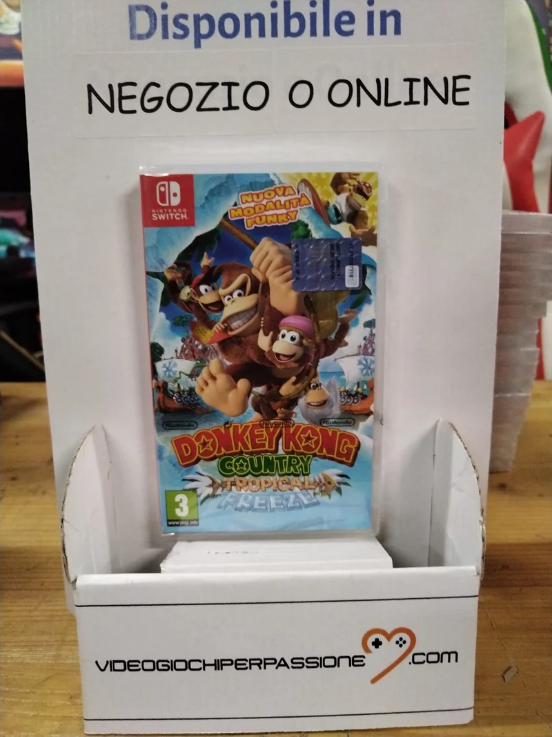 Donkey Kong Country: Tropical Freeze Nintendo Switch Edizione ITALIANA