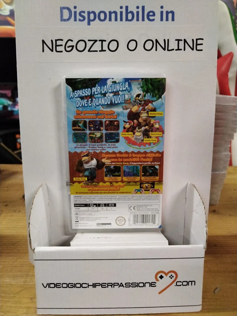 Donkey Kong Country: Tropical Freeze Nintendo Switch Edizione ITALIANA