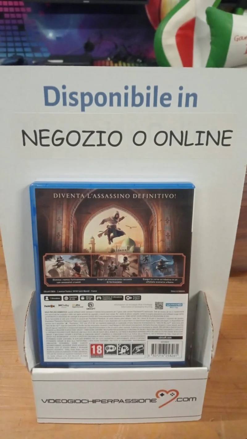 Assassin's Creed Mirage Playstation 5 Edizione Italiana [USATO]