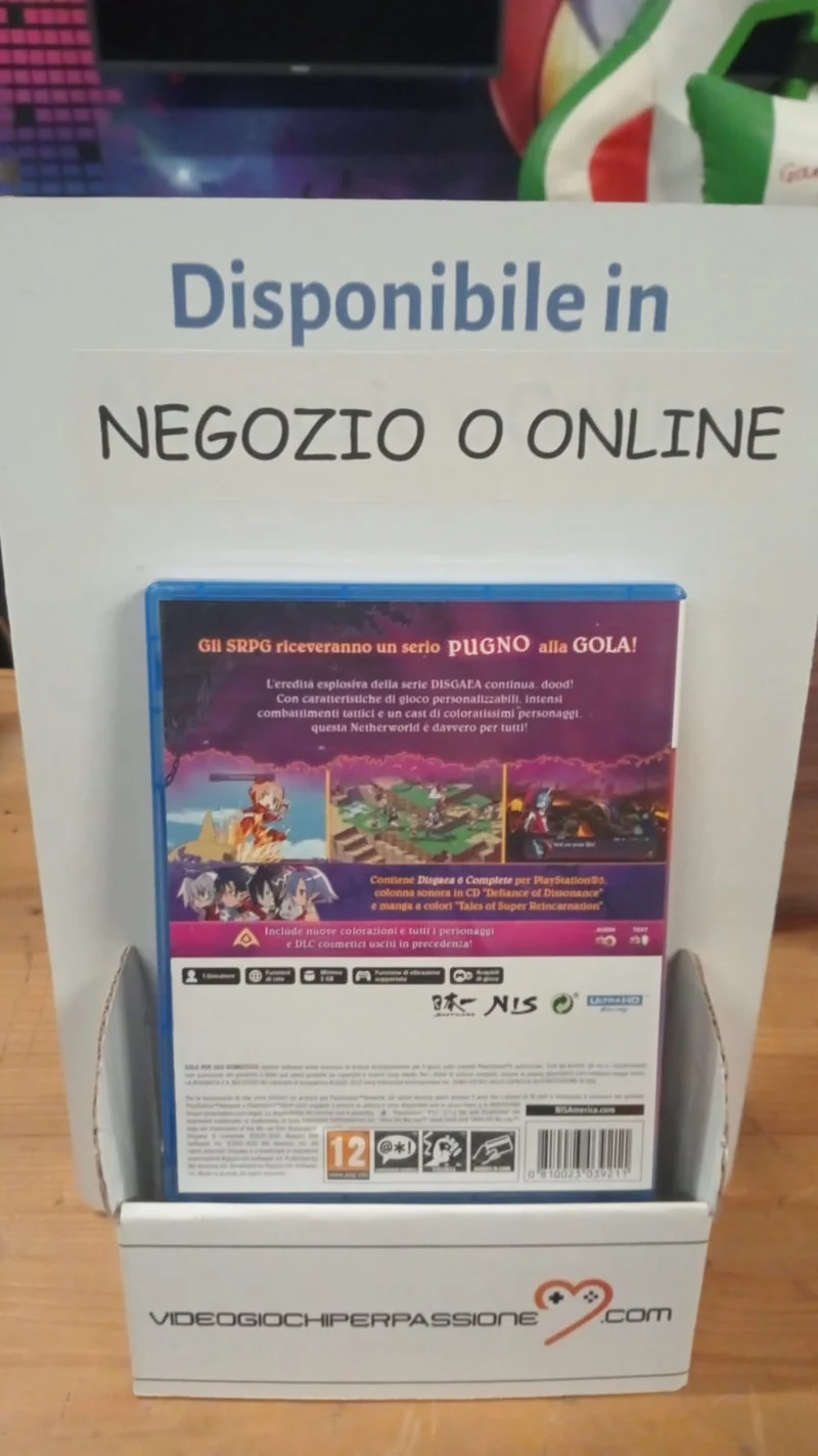 Disgaea 6 Complete Playstation 5 Edizione Italiana [USATO]