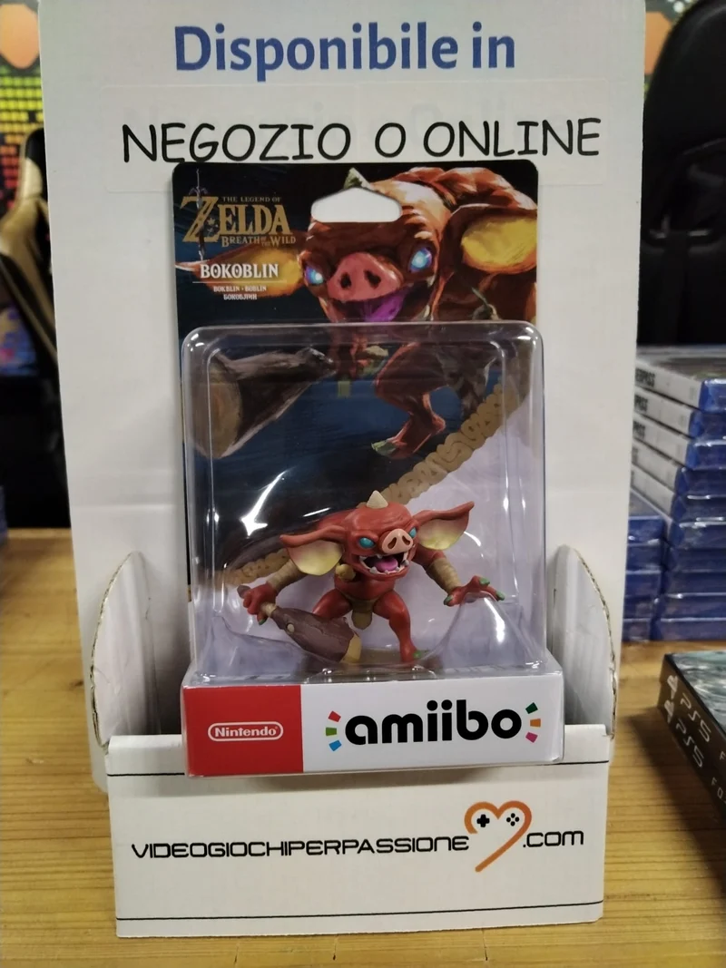 Amiibo - The Legend Of Zelda Breath Of The Wild - Bokoblin-NINTENDO