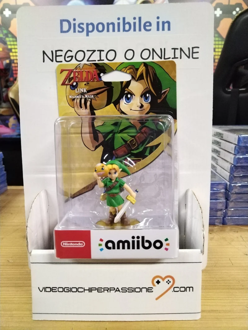 Amiibo Link Majora's Mask - The Legend of Zelda Collection -NINTENDO