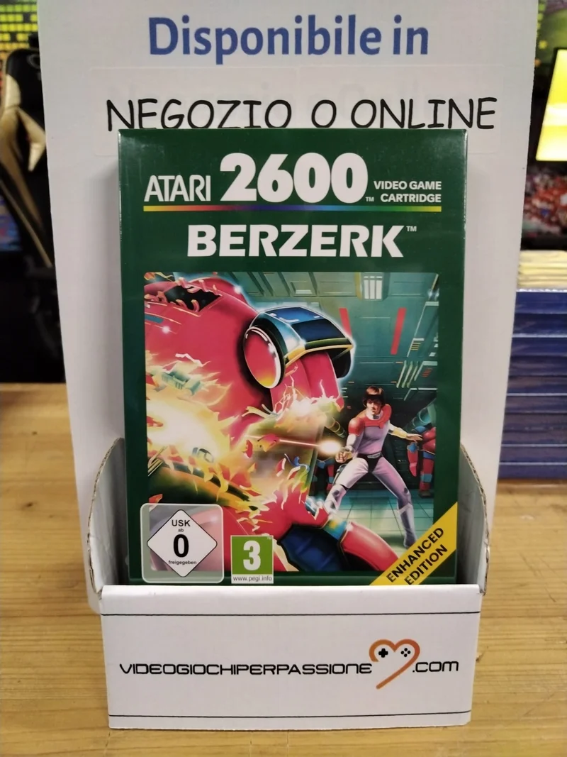 Berzerk - Enhanced Edition ATARI 2600 EDIZIONE EUROPEA