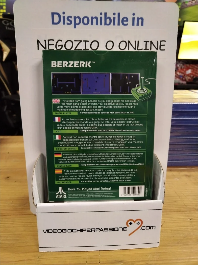 Berzerk - Enhanced Edition ATARI 2600 EDIZIONE EUROPEA