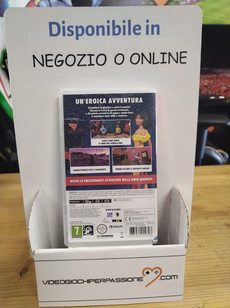 Zorro The Chronicles NINTENDO SWITCH Edizione ITALIANA