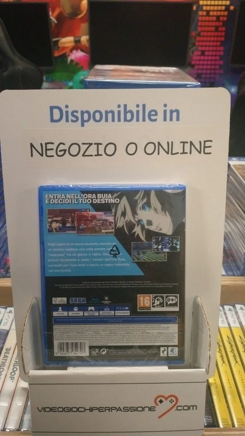 Persona 3 Reload Playstation 4 Edizione Italiana