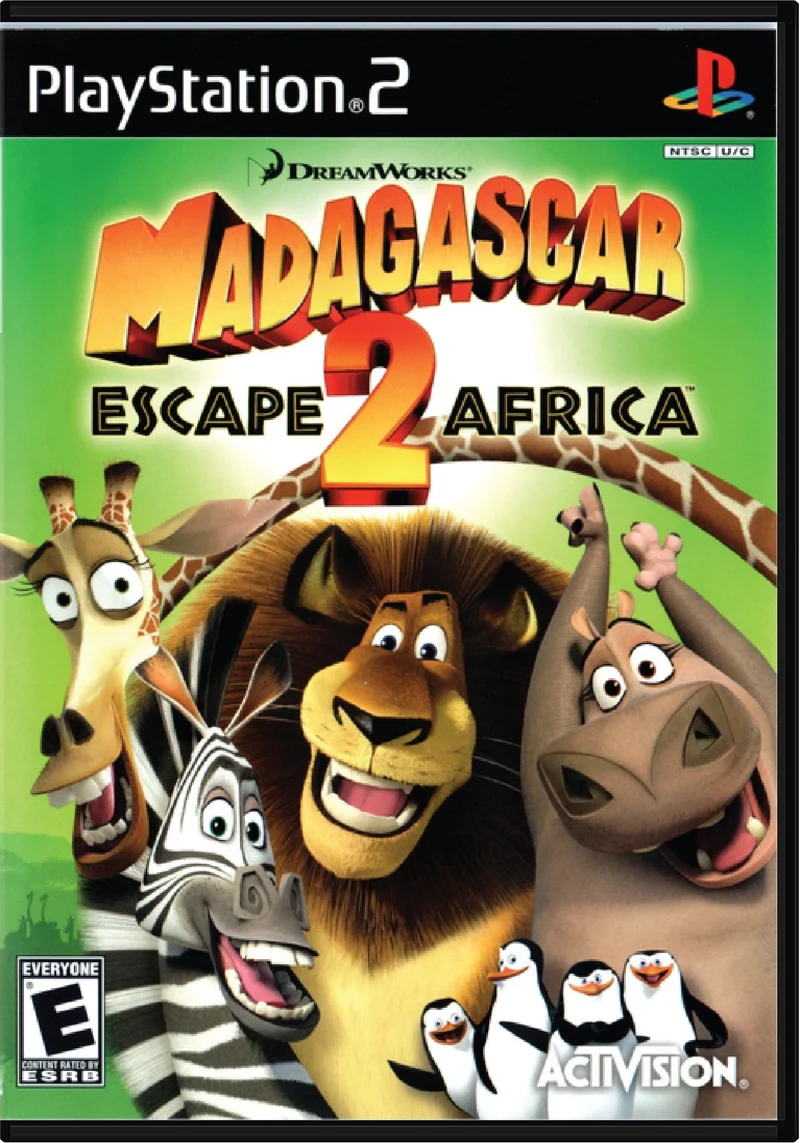 Madagascar Escape 2 Africa - Sony PlayStation 2 (PS2)