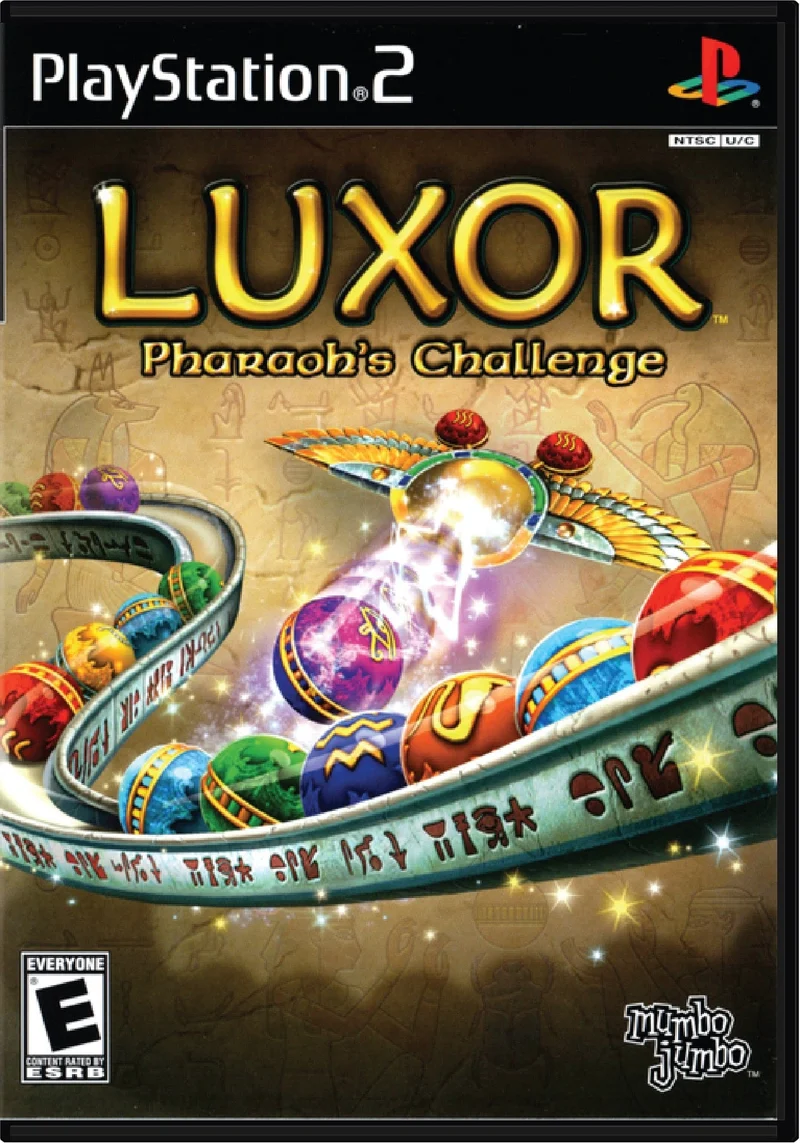 Luxor Pharaoh's Challenge - Sony PlayStation 2 (PS2)
