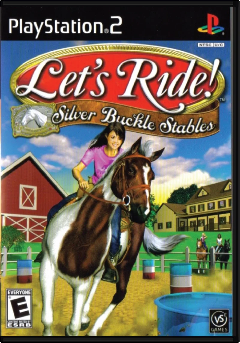 Let's Ride Silver Buckle Stables - Sony PlayStation 2 (PS2)