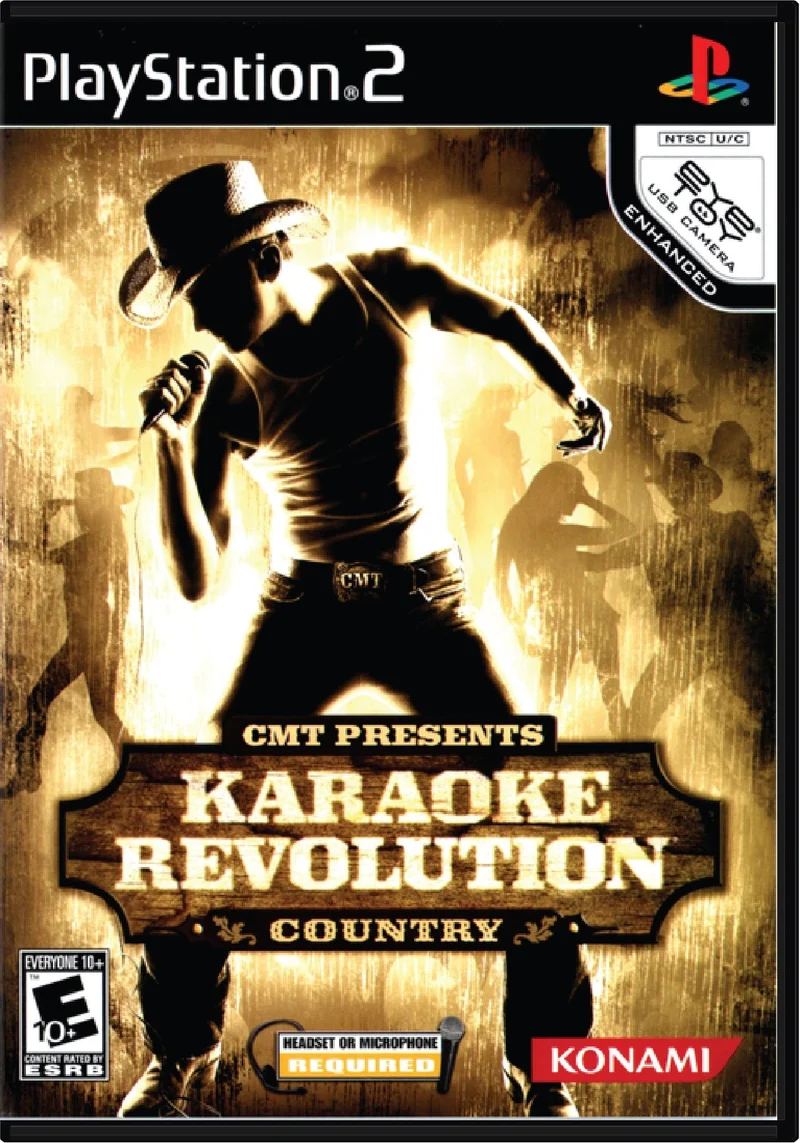 Karaoke Revolution Country - Sony PlayStation 2 (PS2)