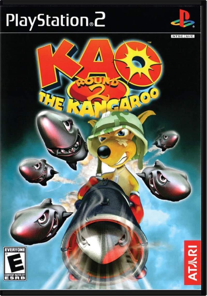 Kao the Kangaroo Round 2 - Sony PlayStation 2 (PS2)