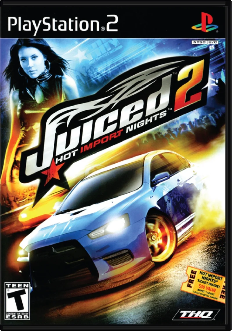 Juiced 2 Hot Import Nights - Sony PlayStation 2 (PS2)