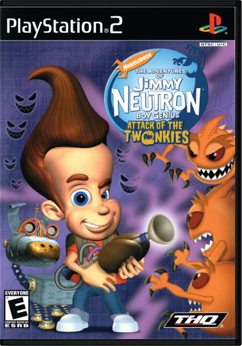 Jimmy Neutron Attack of the Twonkies - Sony PlayStation 2 (PS2)