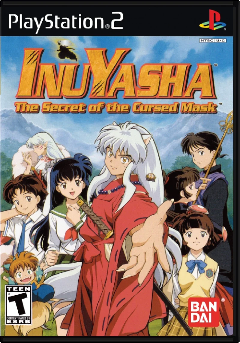 Inuyasha Secret of the Cursed Mask - Sony PlayStation 2 (PS2)