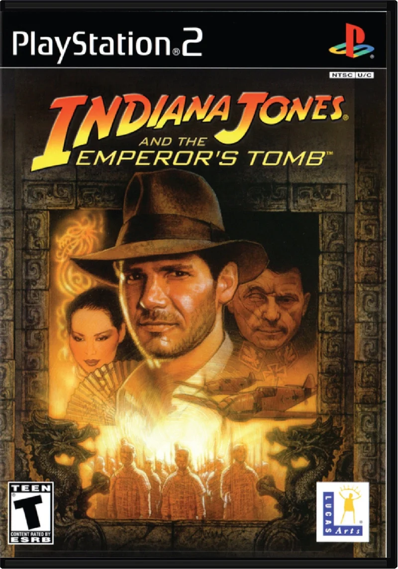 Indiana Jones and the Emperor's Tomb - Sony PlayStation 2 (PS2)