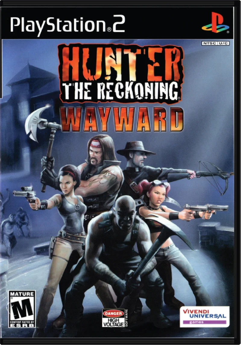Hunter the Reckoning Wayward - Sony PlayStation 2 (PS2)