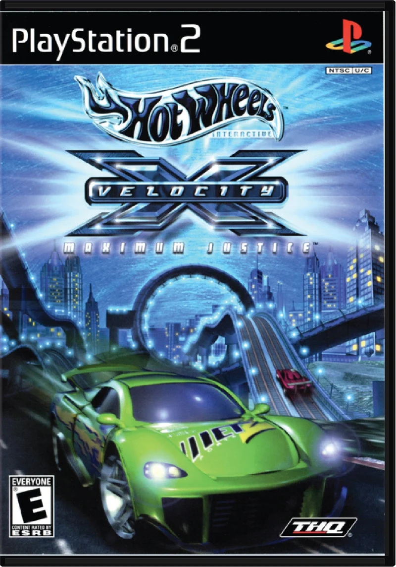 Hot Wheels Velocity X - Sony PlayStation 2 (PS2)