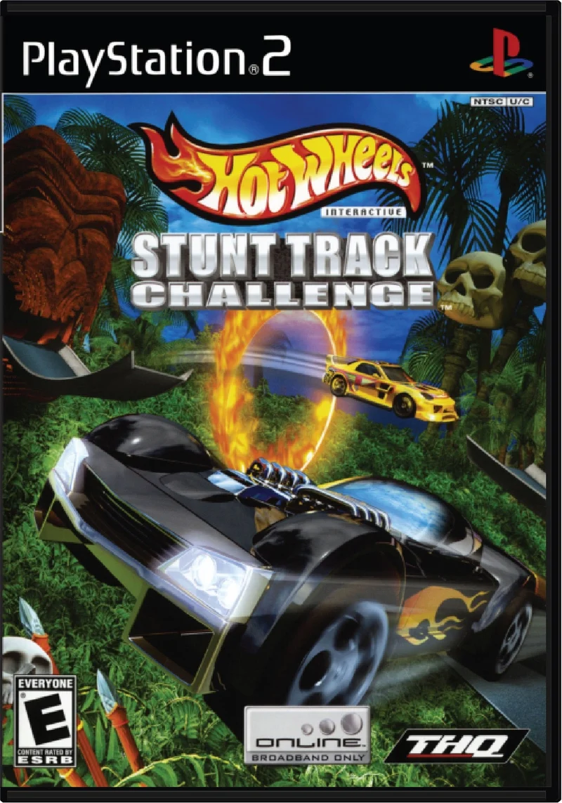 Hot Wheels Stunt Track Challenge - Sony PlayStation 2 (PS2)