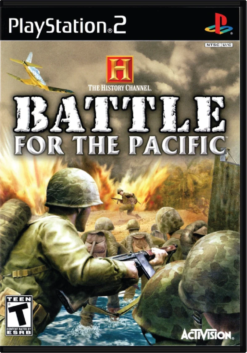 History Channel Battle For the Pacific - Sony PlayStation 2 (PS2)