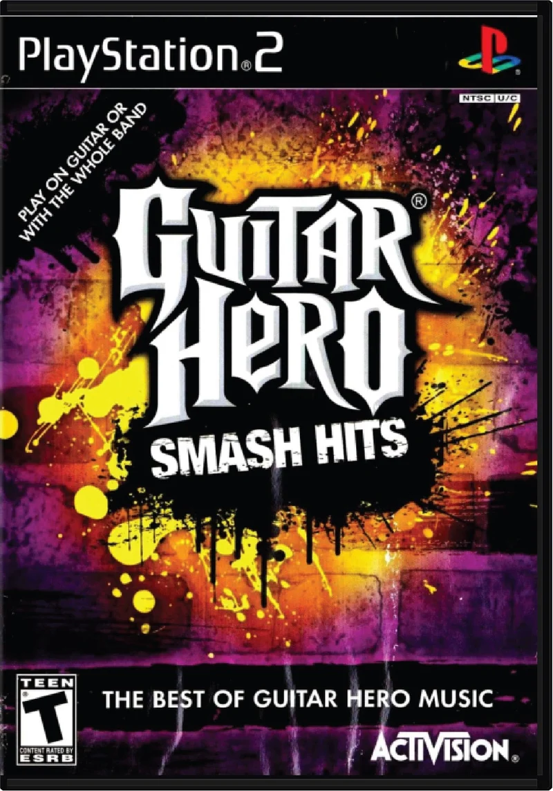 Guitar Hero Smash Hits - Sony PlayStation 2 (PS2)