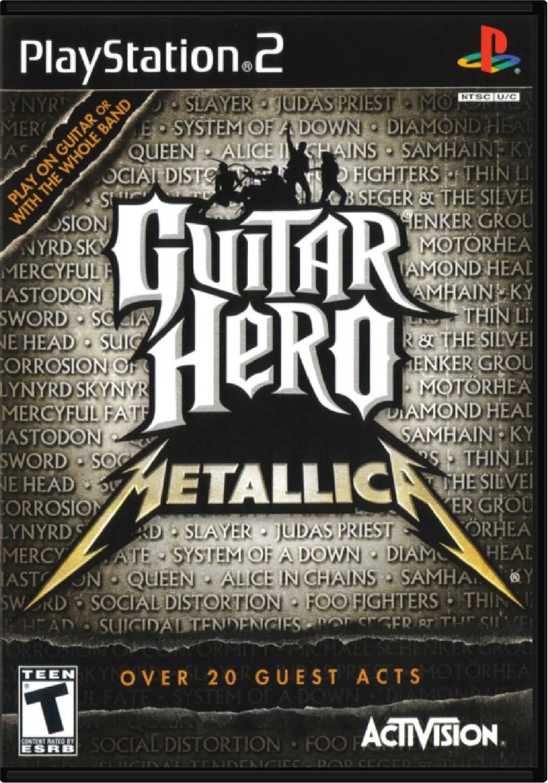 Guitar Hero Metallica - Sony PlayStation 2 (PS2)