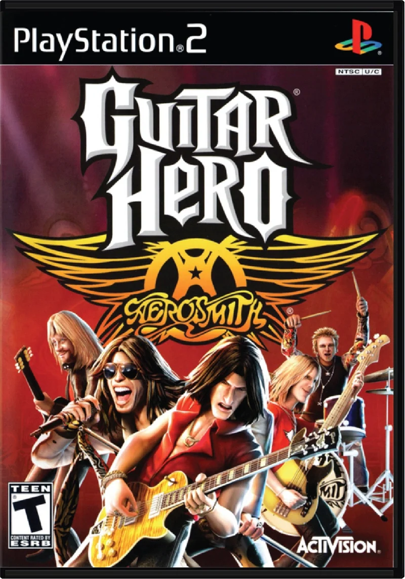Guitar Hero Aerosmith - Sony PlayStation 2 (PS2)