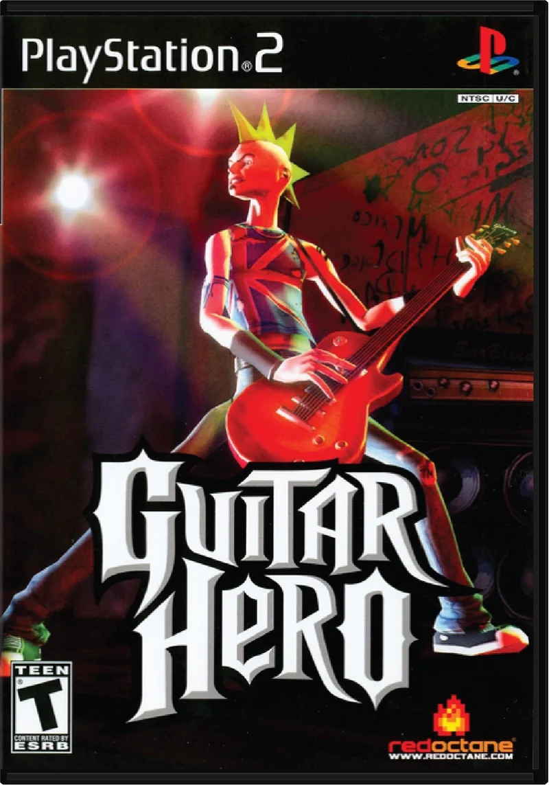 Guitar Hero - Sony PlayStation 2 (PS2)