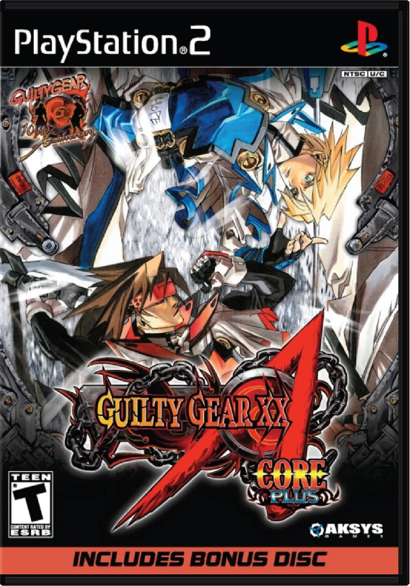 Guilty Gear XX Accent Core Plus - Sony PlayStation 2 (PS2)