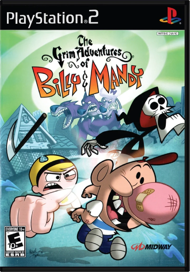 Grim Adventures of Billy & Mandy - Sony PlayStation 2 (PS2)