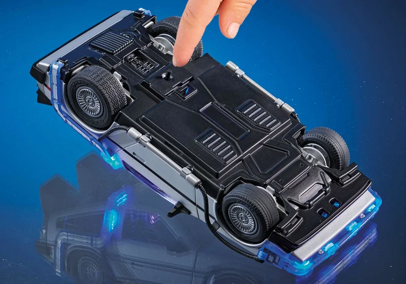 PLAYMOBIL RITORNO AL FUTURO 70317 DeLorean con effetti di luce