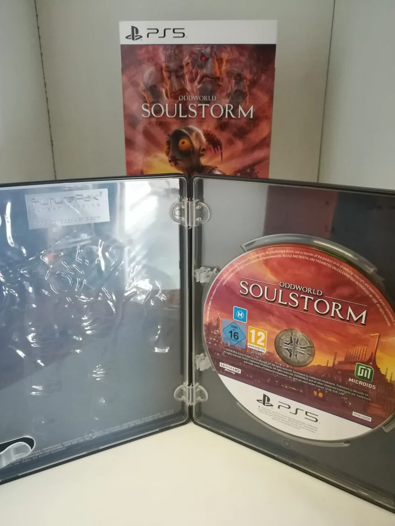 Oddworld: Soulstorm-Day One Oddition Steel Book Edition PS5 Edizione Italiana(usato)