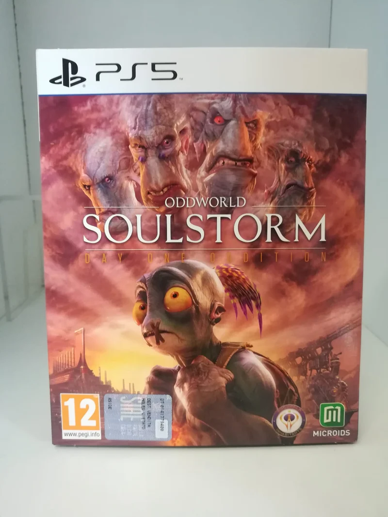 Oddworld: Soulstorm-Day One Oddition Steel Book Edition PS5 Edizione Italiana(usato)