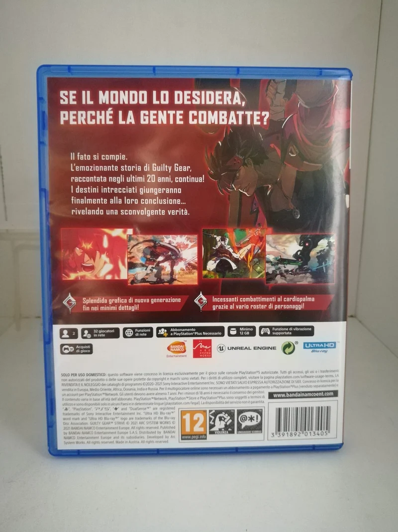 Guilty Gear - Strive - Playstation 5 (usato garantito)(versione italiana)