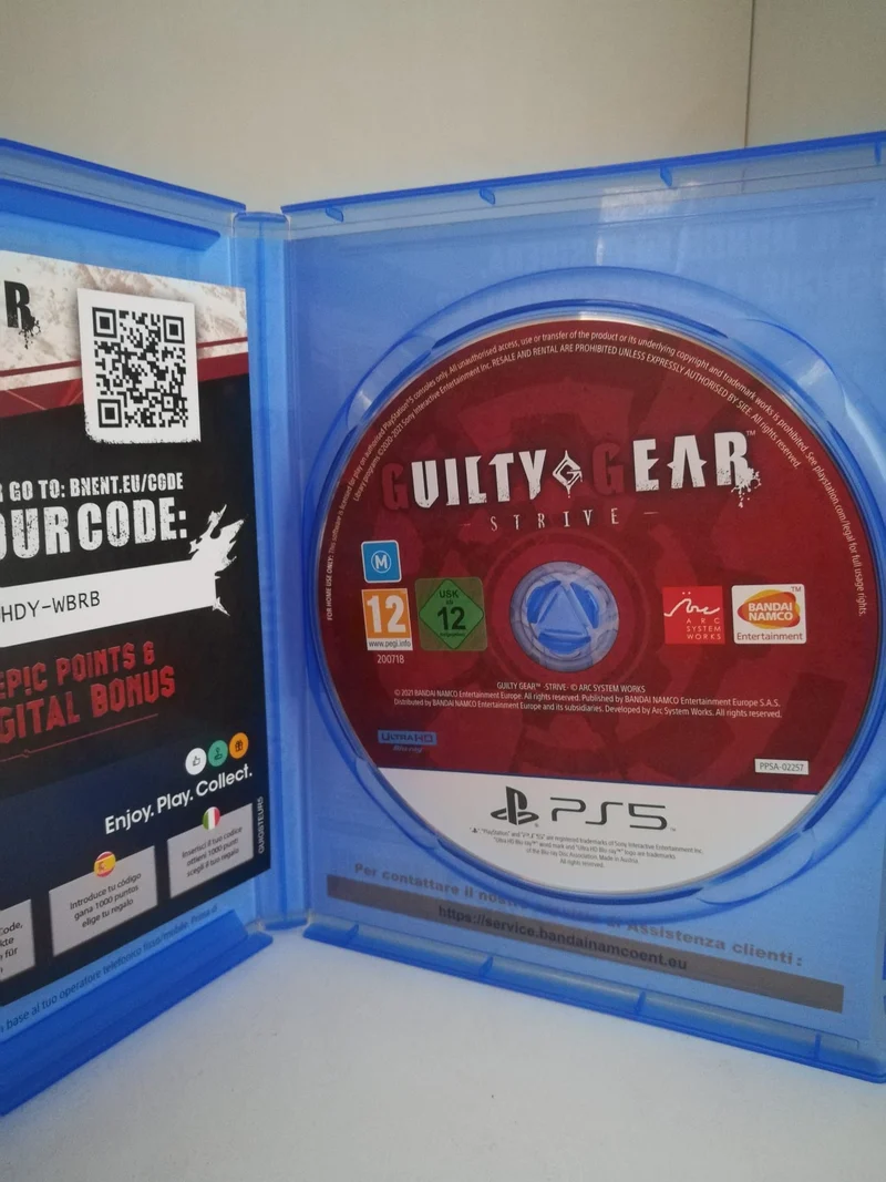 Guilty Gear - Strive - Playstation 5 (usato garantito)(versione italiana)