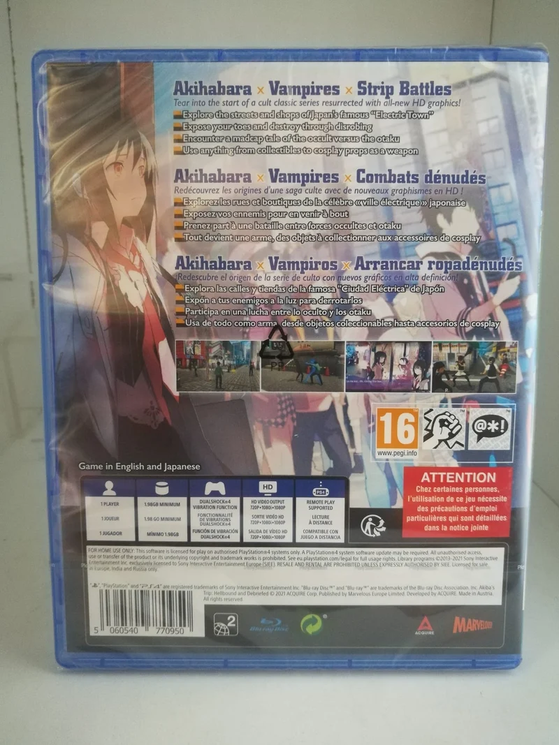 Akiba's Trip: Hellbound & Debriefed - 10th Anniversary Edition - Playstation 4 - Edizione europea