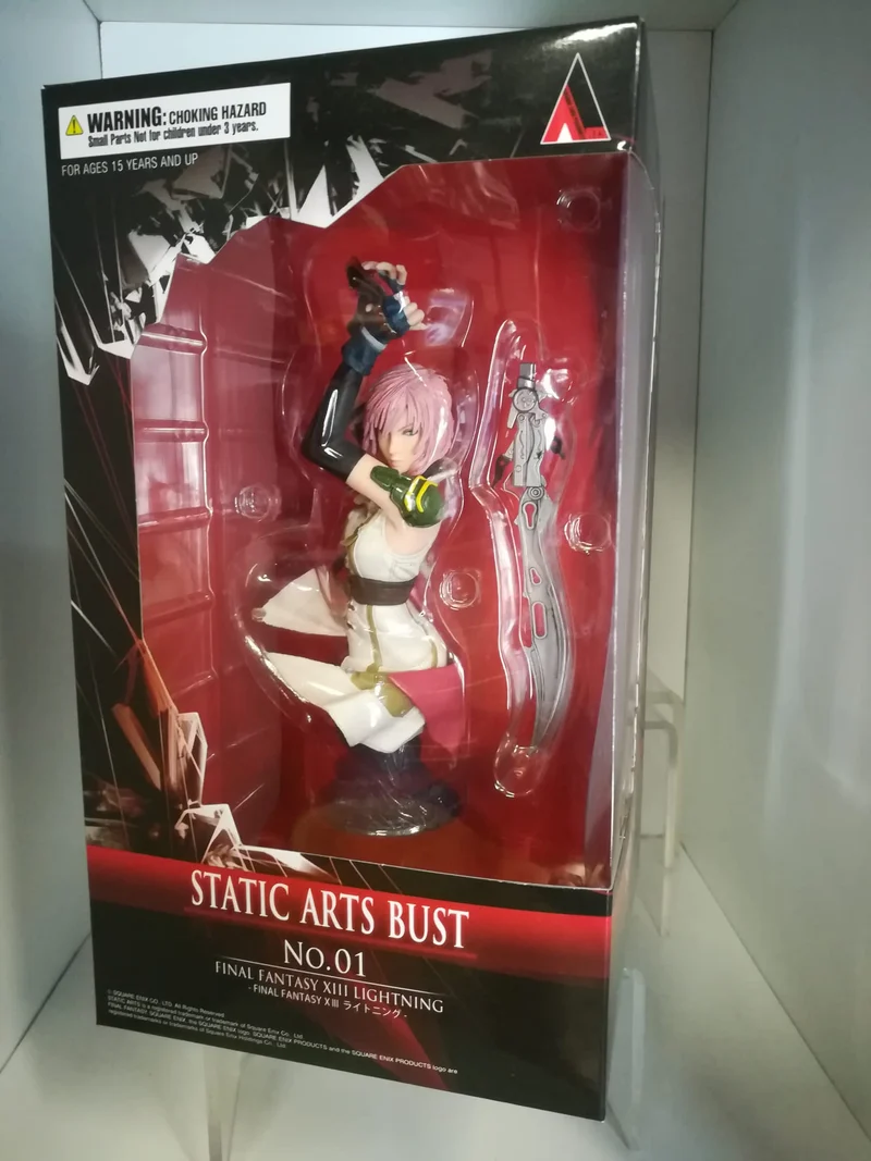 Final Fantasy XIII Lightning Static Arts Bust