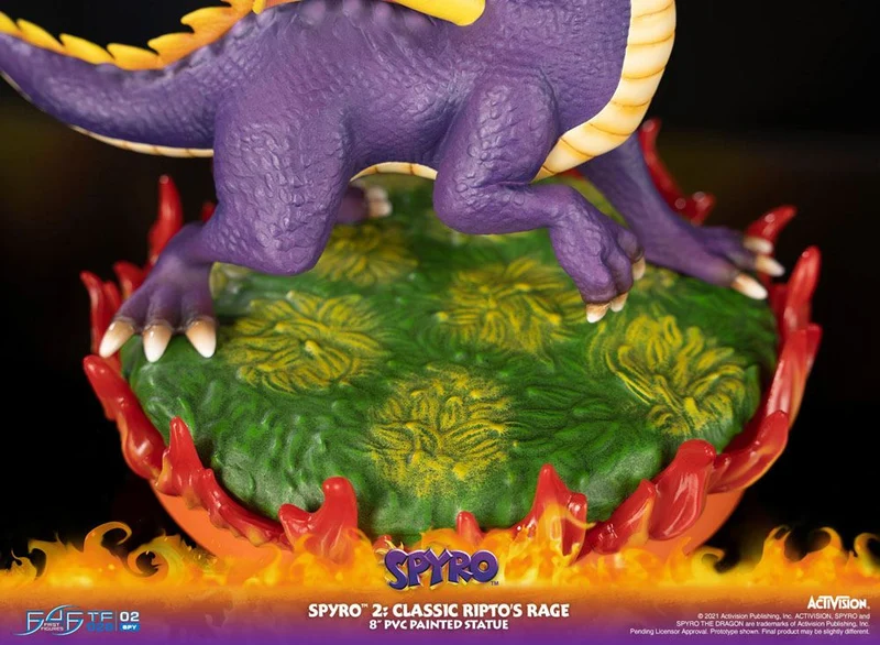 Spyro 2: Ripto's Rage PVC Statue Spyro 20 cm