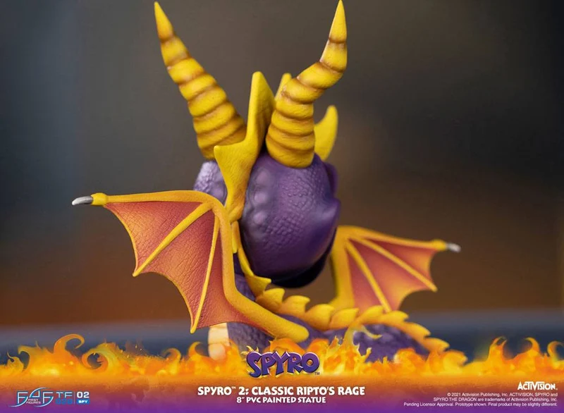 Spyro 2: Ripto's Rage PVC Statue Spyro 20 cm