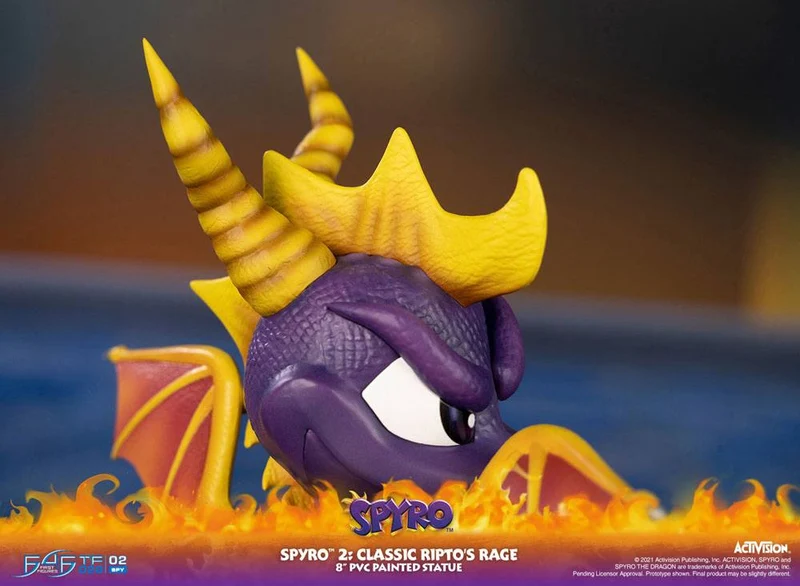 Spyro 2: Ripto's Rage PVC Statue Spyro 20 cm