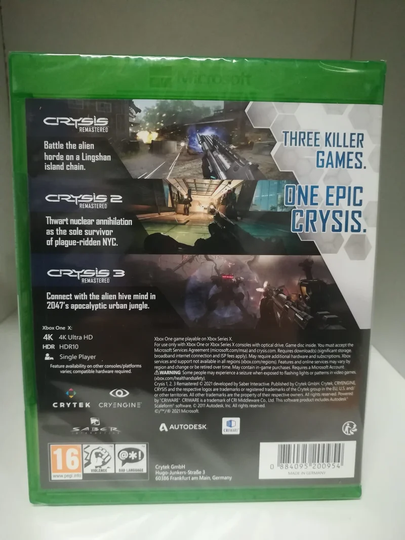 Crysis Remastered Trilogy Xbox One/Xbox Serie X Edizione Europea