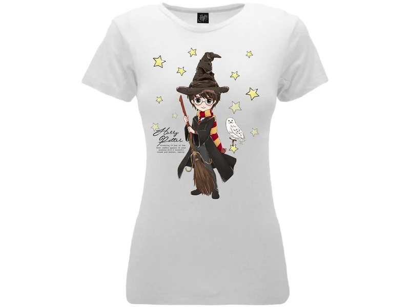 T-Shirt Harry Potter Donna 100% ORIGINALE