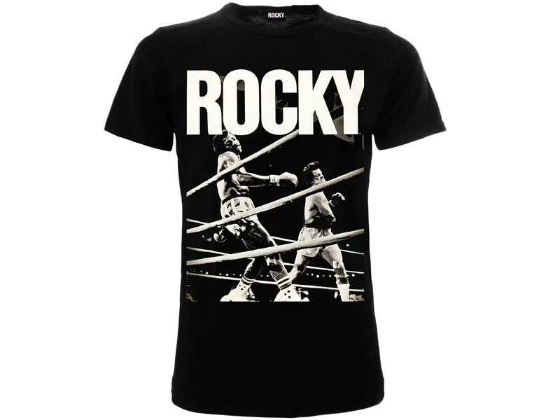 T-Shirt Rocky vs Apollo 100% ORIGINALE