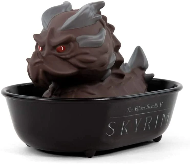 Skyrim Alduin Tubbz - Anatra da collezione con licenza ufficiale Cosplay