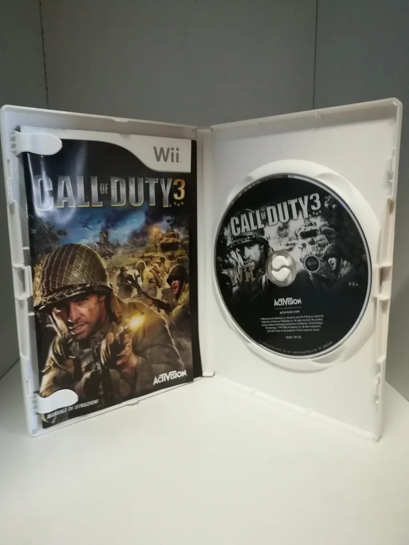 CALL OF DUTY 3 NINTENDO WII (usato garantito)(completamente in italiano)