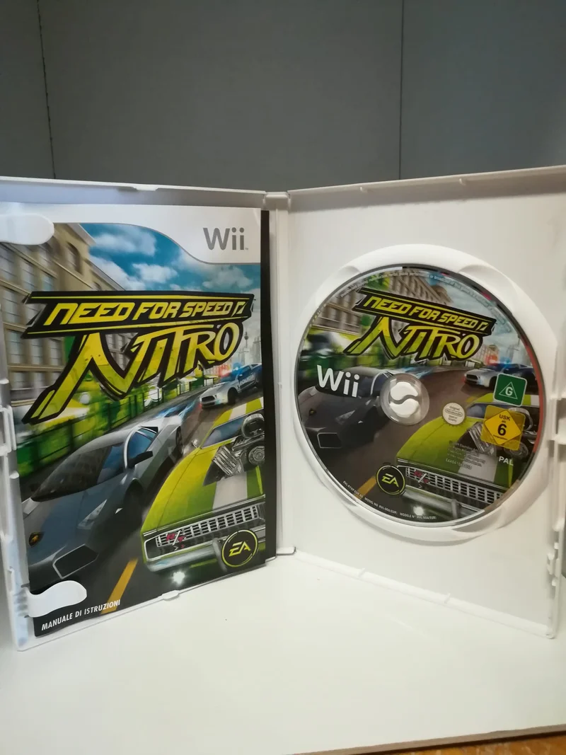 NEED FOR SPEED NITRO NINTENDO WII (usato garantito)(versione italiana)