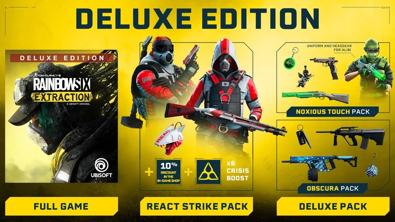 PS4 Tom Clancy's Rainbow Six Extraction [Deluxe Edition]